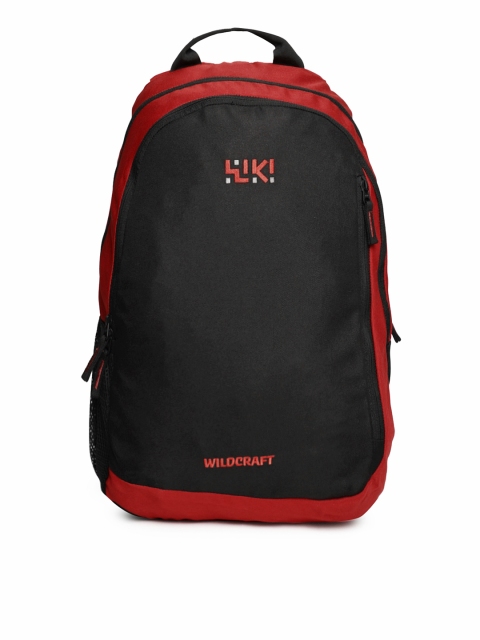 

Wildcraft Unisex Red & Black Duke Backpack