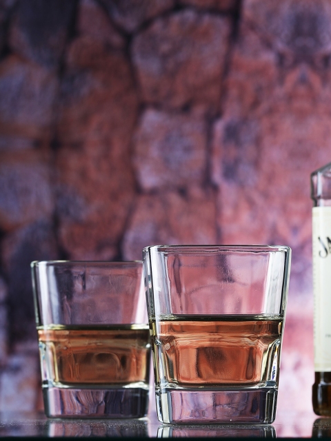 

Borgonovo Set of 6 Palladio Quadro Whisky Glass, Transparent