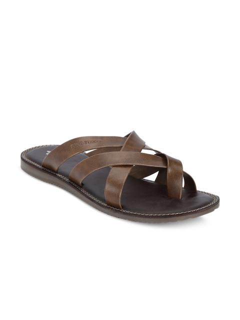 

Bond Street By Red Tape Men Brown Comfort Sandals