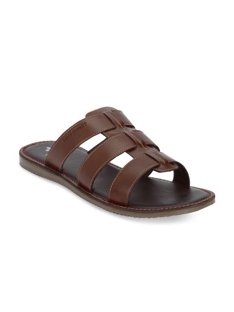 

Bond Street By Red Tape Men Brown Comfort Sandals