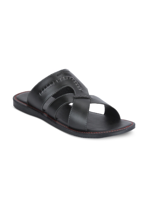 

Bond Street By Red Tape Men Black Comfort Sandals
