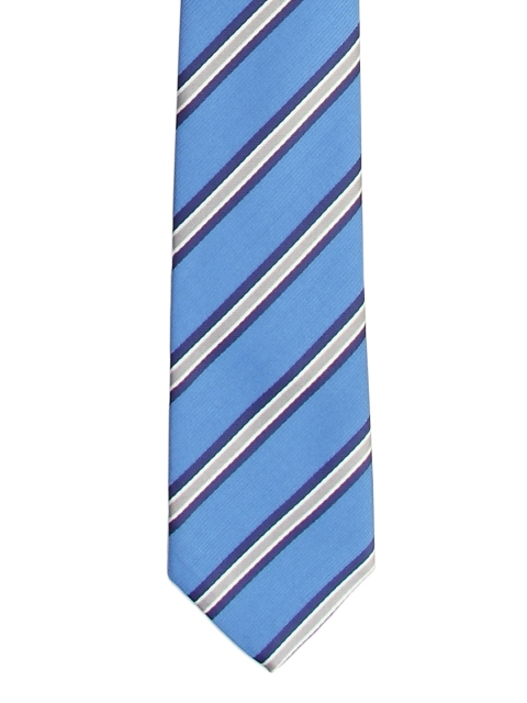 

Tossido Blue Woven Design Skinny Tie