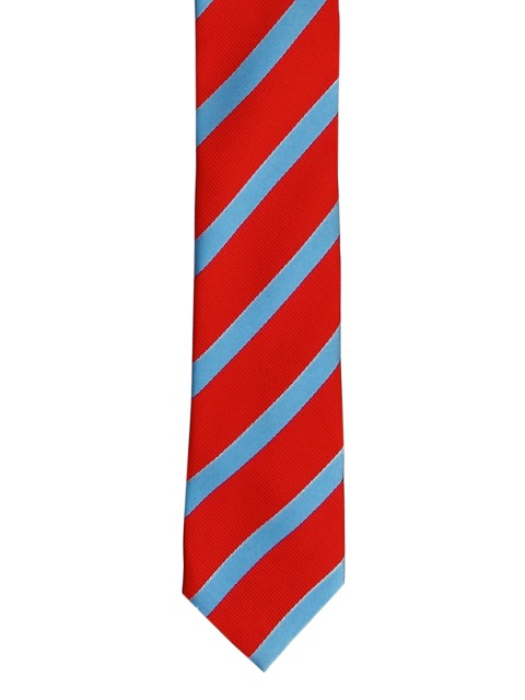 

Tossido Red Woven Design Skinny Tie