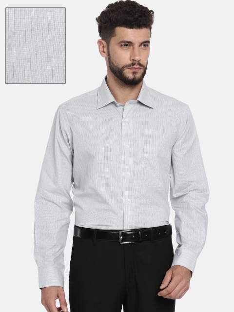 

Arrow Men Grey Regular Fit Checked Formal Shirt
