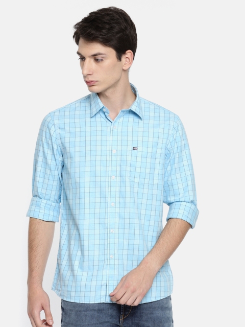 

Arrow Sport Men Blue Slim Fit Checked Casual Shirt