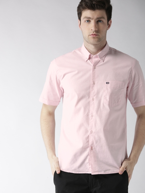 

Arrow Sport Men Pink Regular Fit Solid Casual Shirt