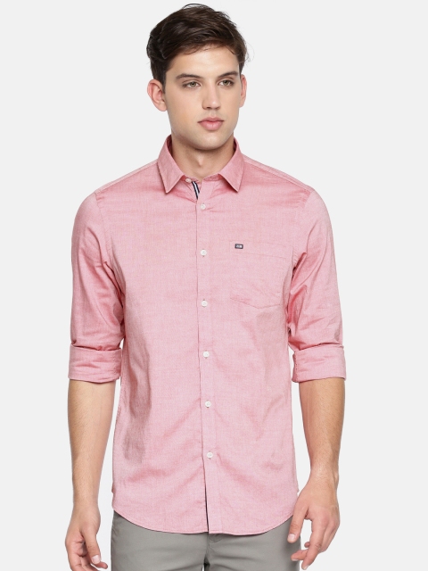 

Arrow Sport Men Red Hudson Slim Fit Solid Casual Shirt