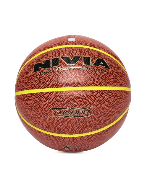 

Nivia Unisex Orange Tucana Basketball