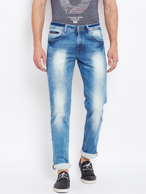 

Crimsoune Club Men Blue Slim Fit Mid-Rise Clean Look Jeans