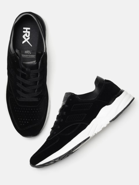 

HRX by Hrithik Roshan Men Black Sneakers