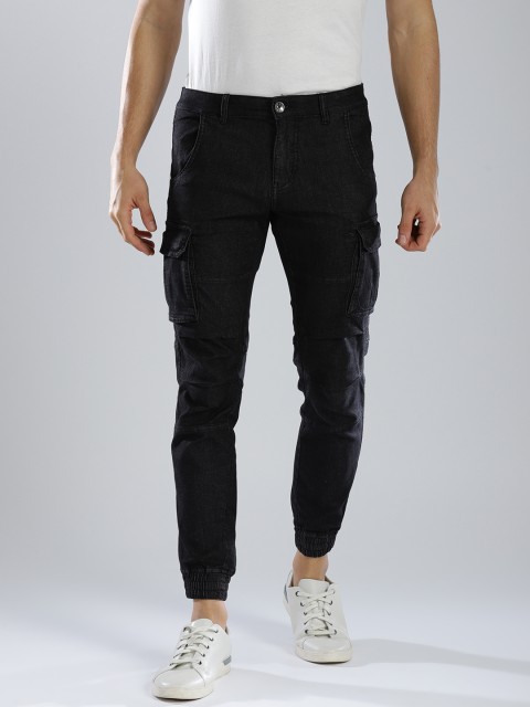 

GAS Charcoal Grey Skinny Fit Jogger Trousers