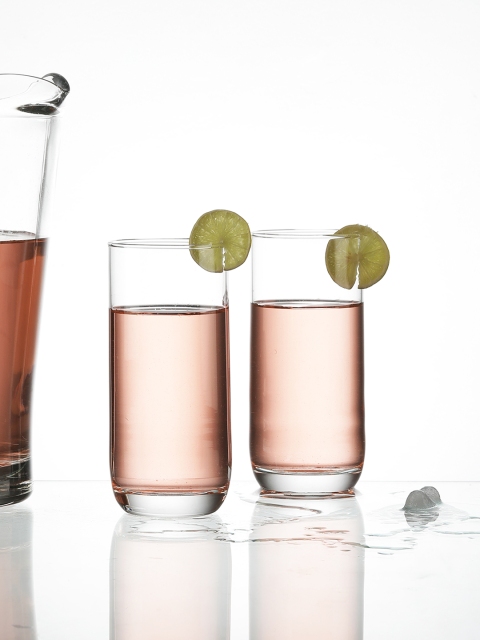 

Ocean Set of 6 Top Drinking Glasses 625ml, Transparent