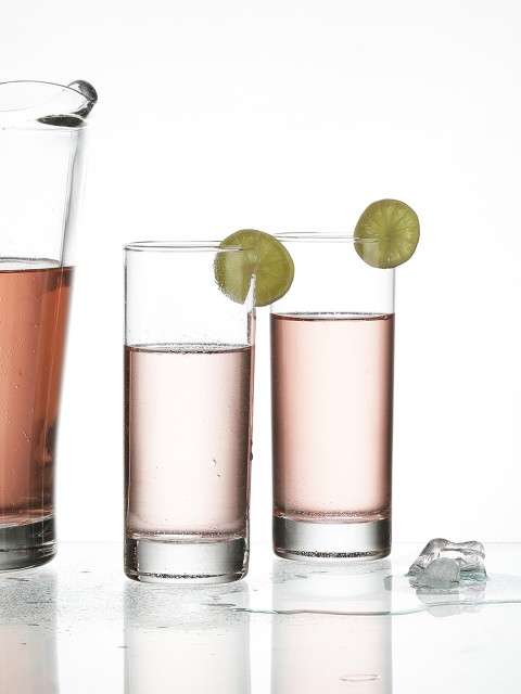 

Ocean Set of 6 New York Drinking Glasses 220ml, Transparent