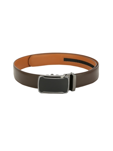 

Pacific Gold Men Brown Solid Belt