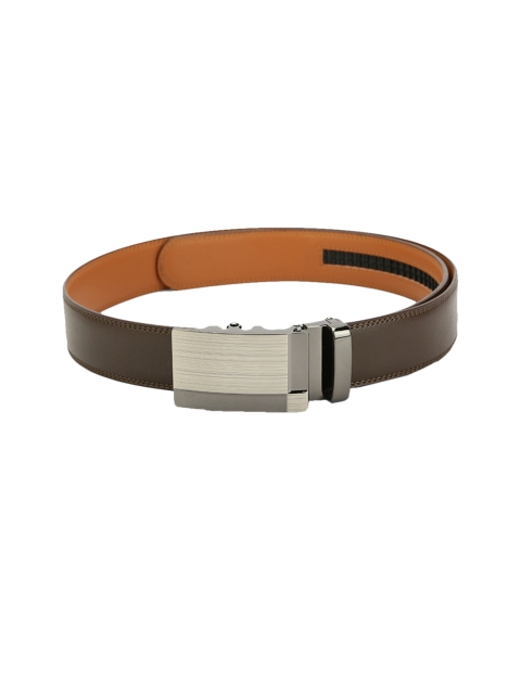 

Pacific Gold Men Brown Solid Belt