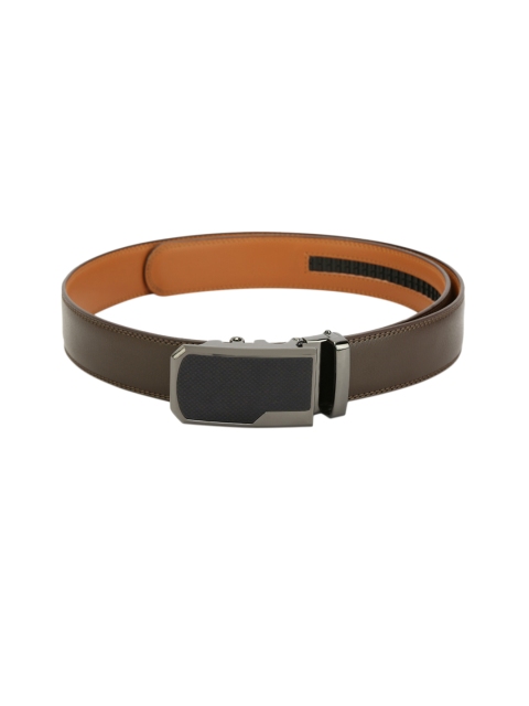 

Pacific Gold Men Brown Solid Belt