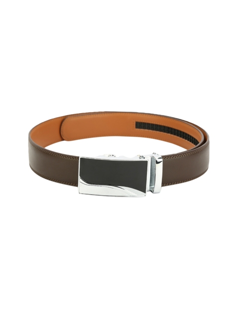 

Pacific Gold Men Brown Solid Belt