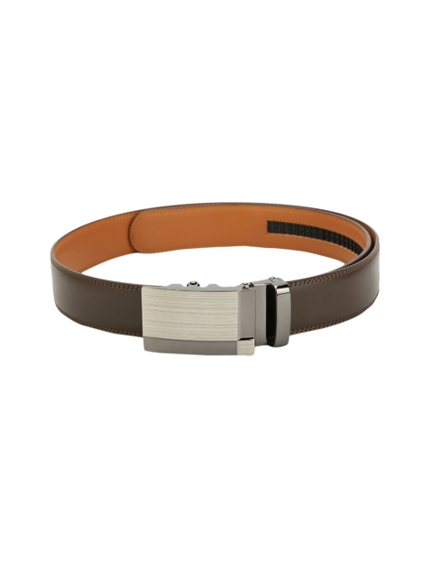 

Pacific Gold Men Brown Solid Belt