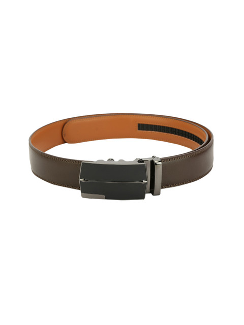 

Pacific Gold Men Brown Solid Belt