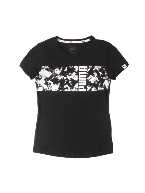 

Puma Girls Black Printed Top