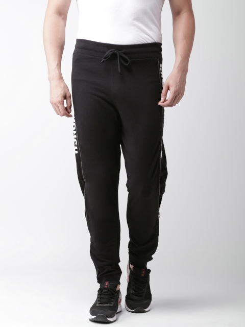 

Garcon Men Black Printed Joggers