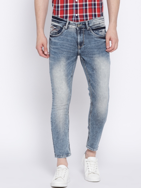 

SPYKAR Men Blue Slim Fit Low-Rise Clean Look Stretchable Jeans
