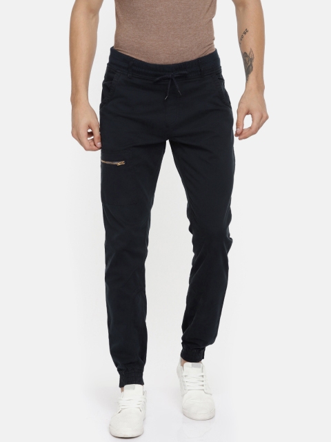 

Nature Casuals Men Navy Solid Lounge Pants, Navy blue