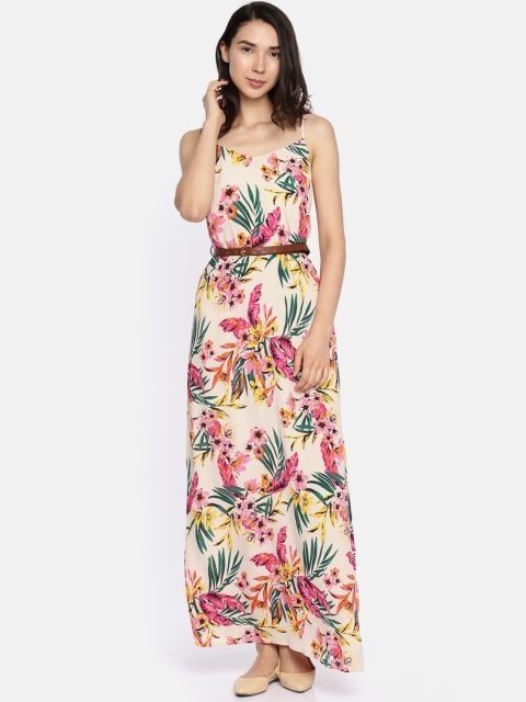 

ONLY Women Multicoloured Printed Maxi Dress, Multi