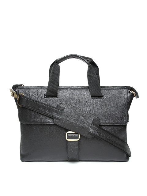 

Impulse Unisex Black Solid Laptop Bag with Sling Strap