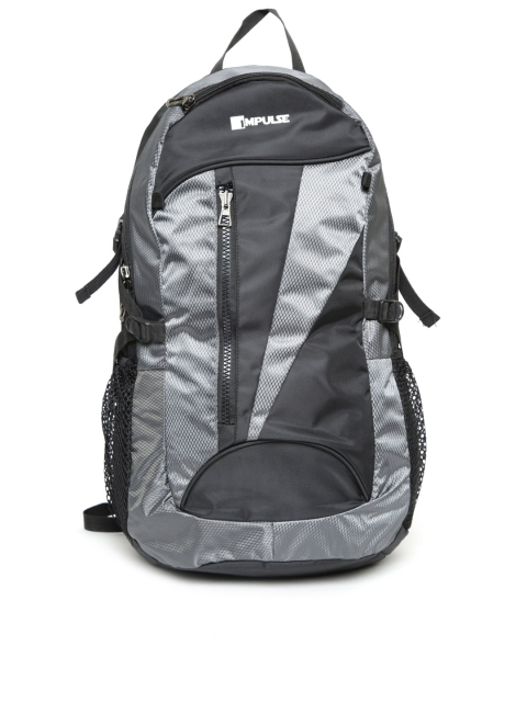 

Impulse Unisex Black & Grey Triund Trek 42 Litres Rucksack