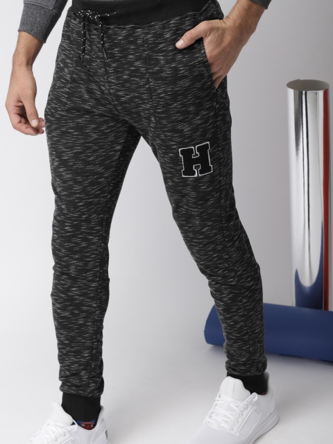 

Harvard Men Black & White Joggers