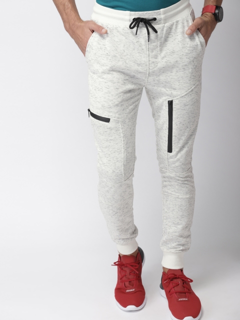 

Harvard Men White & Grey Joggers