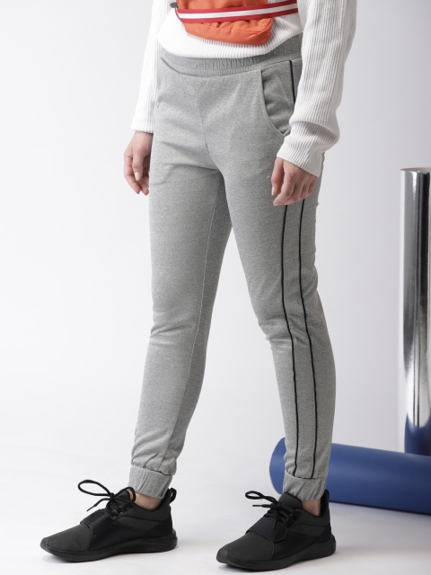 

Harvard Women Grey Solid Joggers