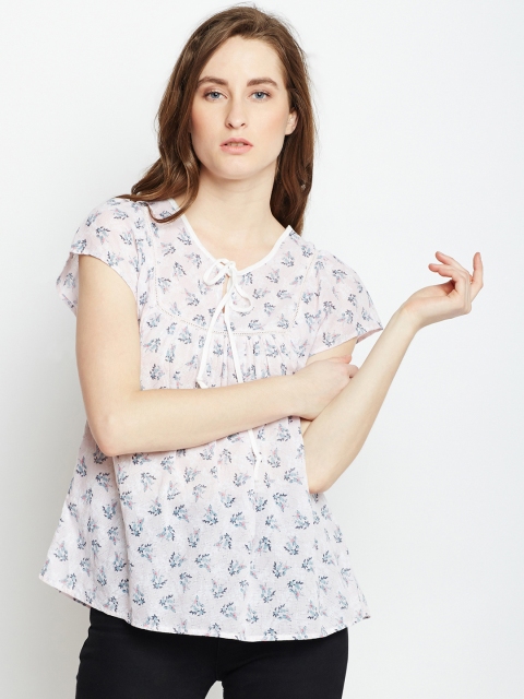 

Oxolloxo Women Pink Printed Top