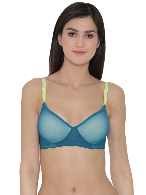 

Clovia Padded Non-Wired T-Shirt Bra, Teal