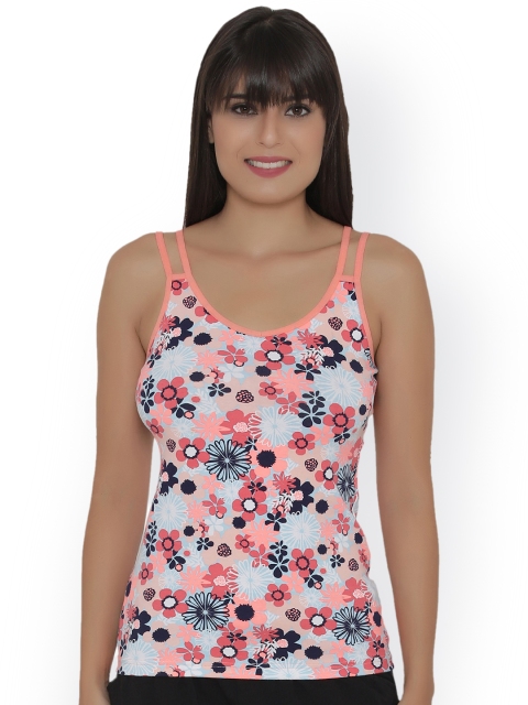 

Clovia Multicoloured Printed Camisole CM0019P16S, Multi