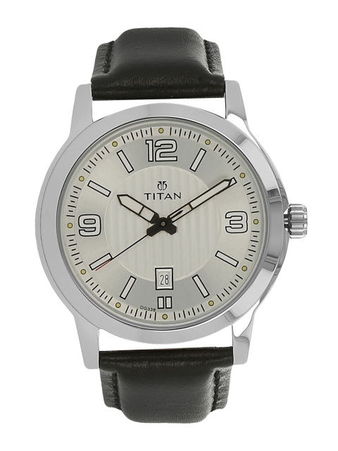 

Titan Workwear Men Off White Analogue watch NL1730SL01