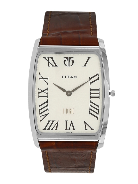 

Titan Edge Men White Analogue watch NL1596SL01