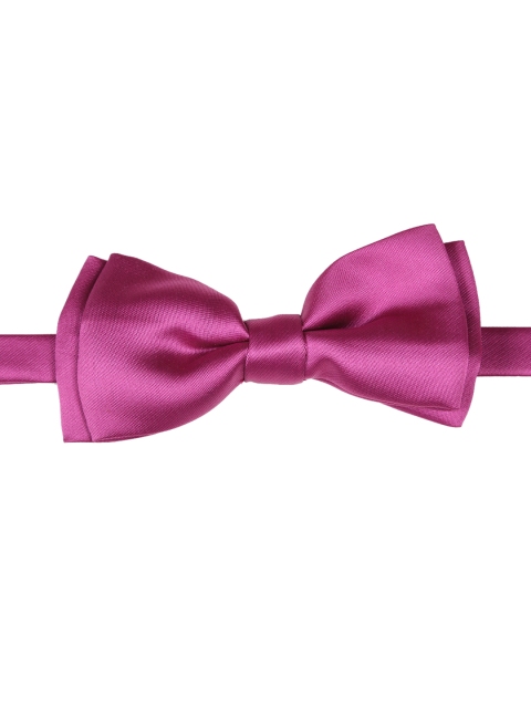 

Tossido Pink Solid Bow Tie