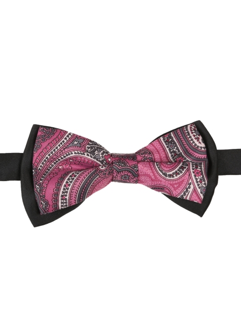 

Tossido Pink Printed Bow Tie