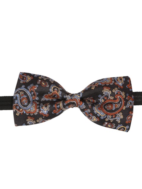

Tossido Black Printed Bow Tie
