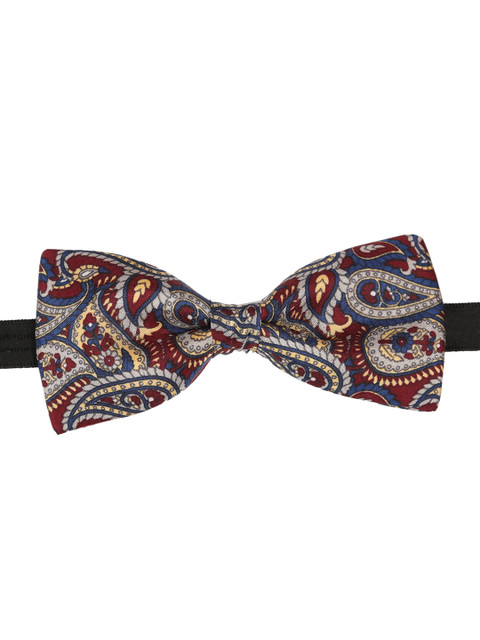 

Tossido Maroon Printed Bow Tie