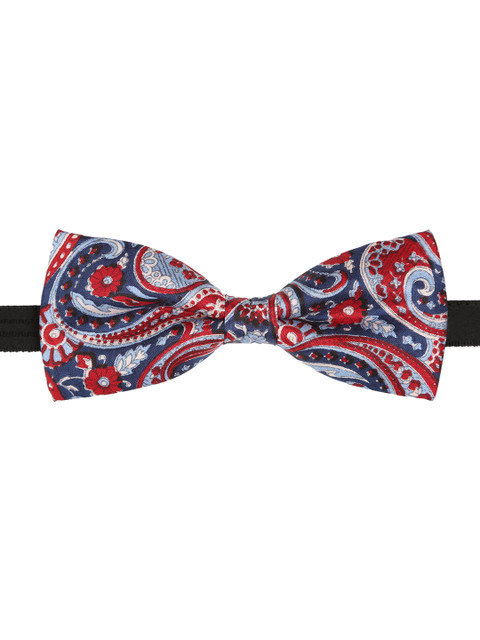 

Tossido Red Printed Bow Tie