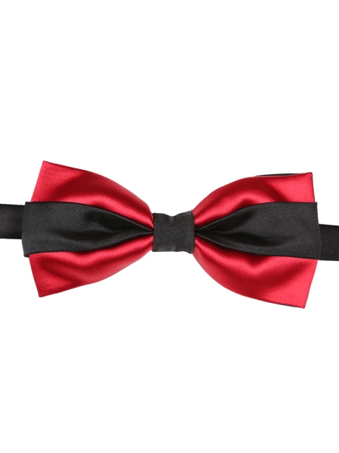 

Tossido Red & Black Colourblocked Bow Tie