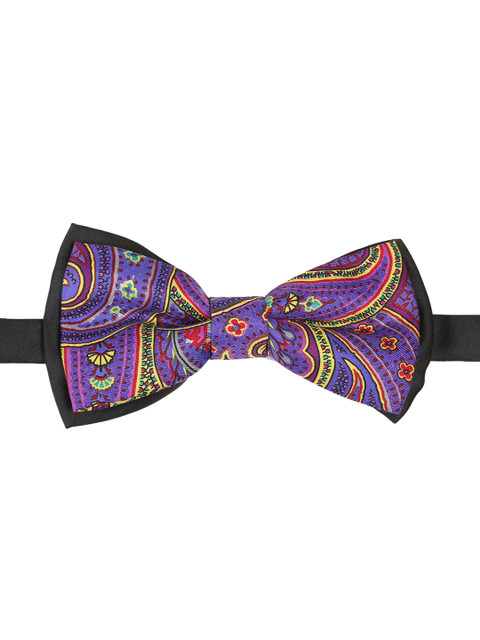 

Tossido Purple Printed Bow Tie
