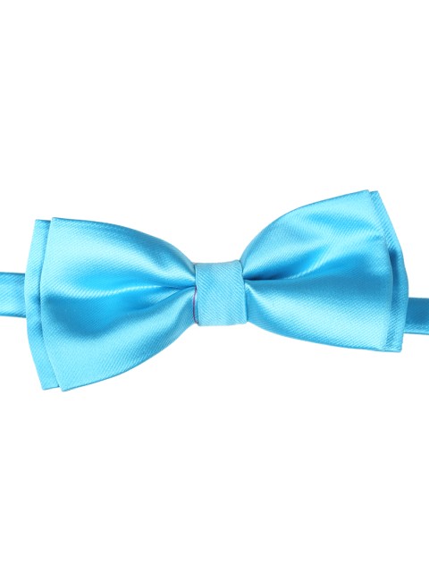 

Tossido Blue Solid Bow Tie