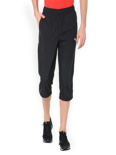 

Puma Men Black Solid Regular Fit ESS Woven Regular Shorts