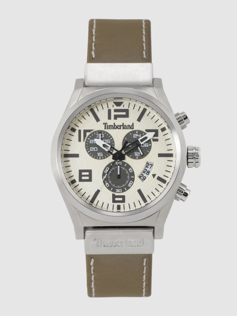 

Timberland Men Off-White Analogue Watch TBL.15337JS.07