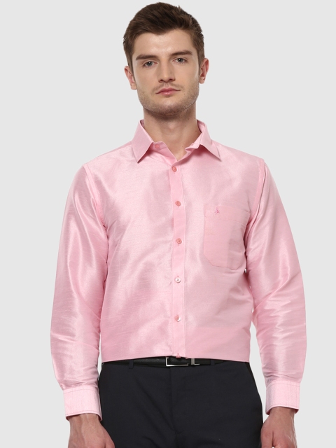 

Khoday Williams Men Pink Standard Regular Fit Printed Party Shirt