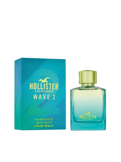 

HOLLISTER Wave 2 For Him Eau de Toilette 50ml, Blue